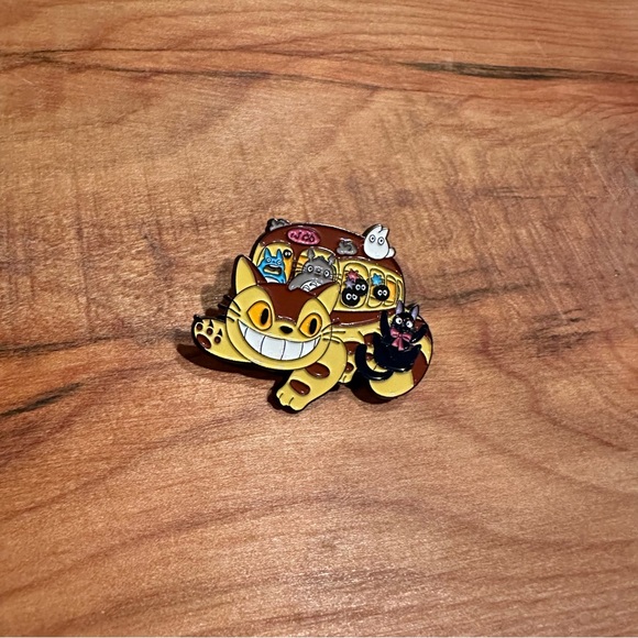Studio Ghibli Remix Enamel Pins || Totoro, Princess Mononoke, Spirited Away, etc - Picture 5 of 7